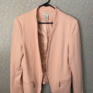 Carmen Blazer Blush Pink Size 14